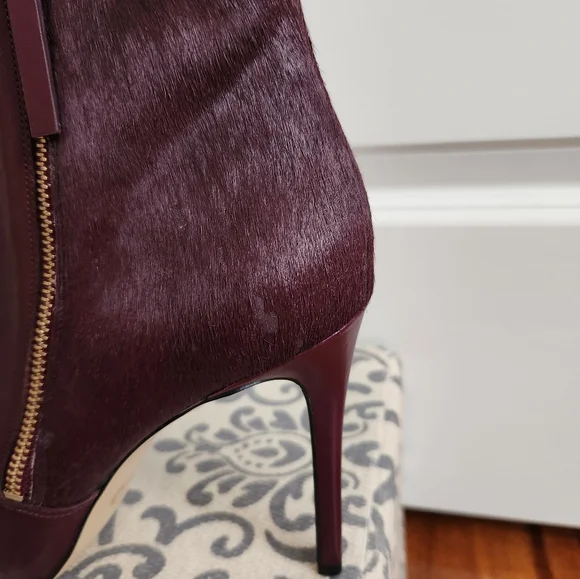 SOLD!!!! Michael Kors Burgundy Ankle Booties - Picture 10 of 10